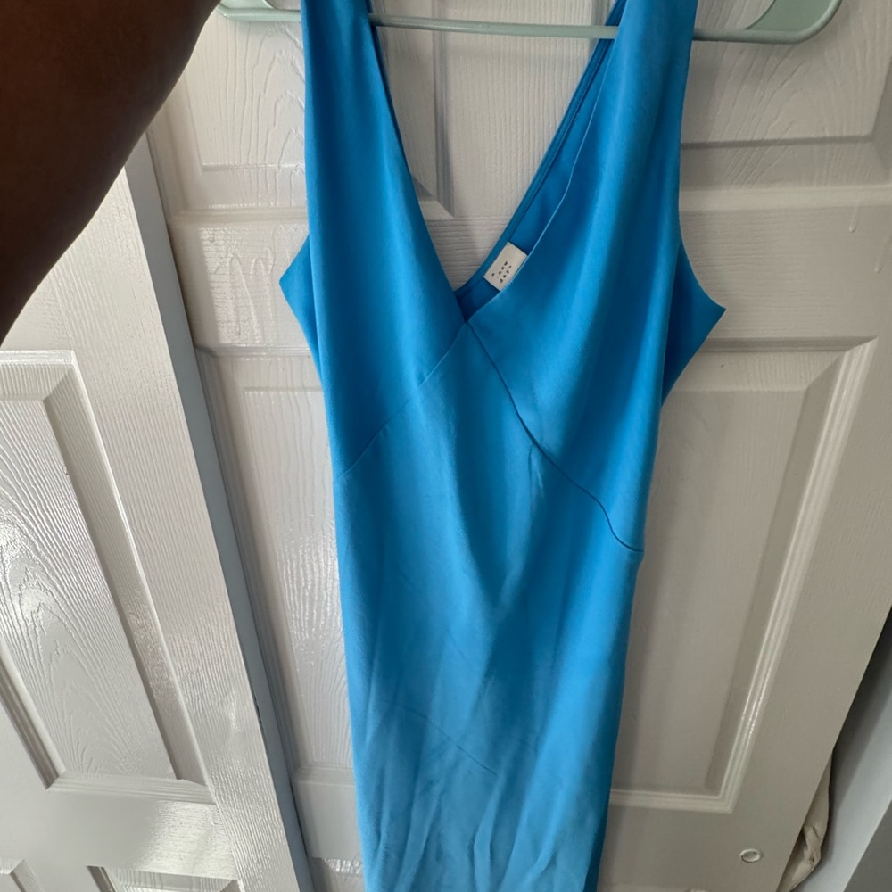 a new day Blue Midi Dress